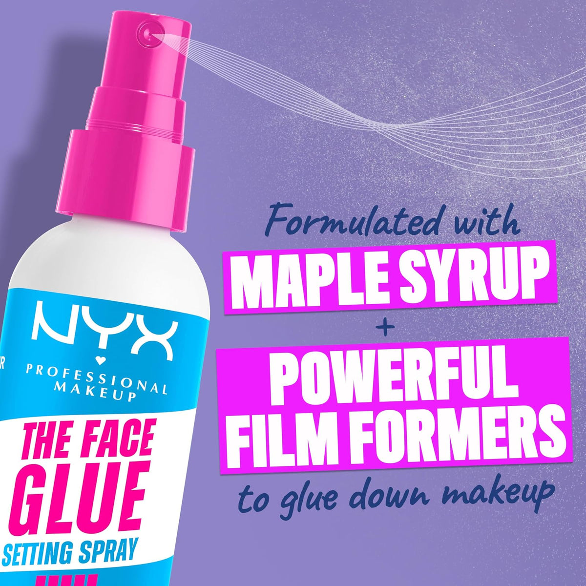 NYX The Face Glue Setting Spray 60 ml · photo 3