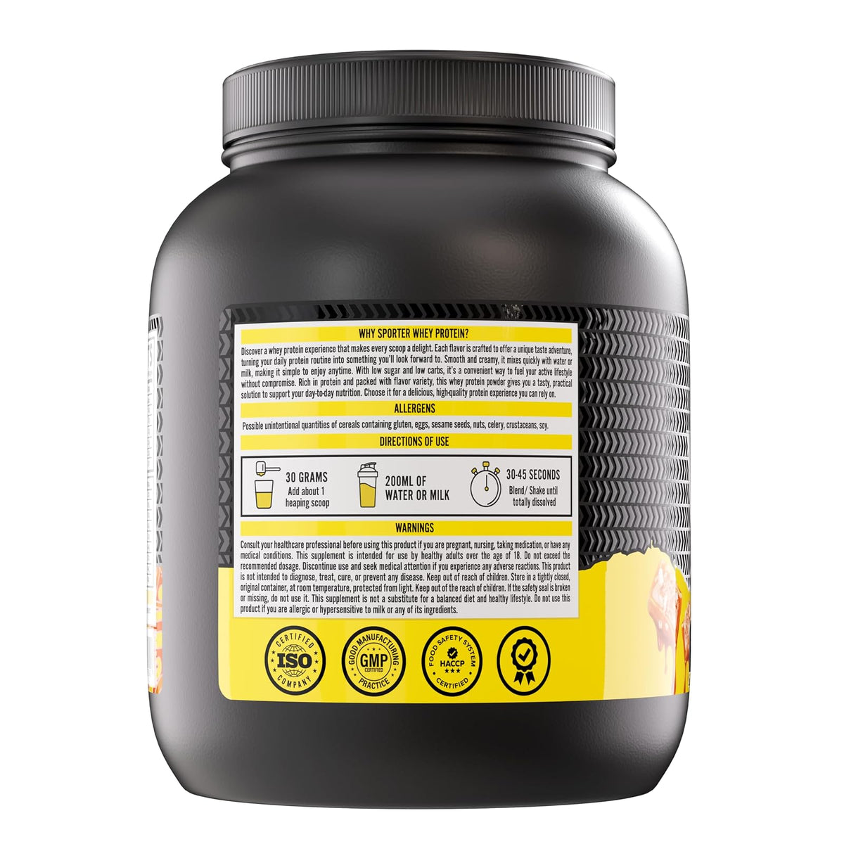 Sporter whey protéine, 860 g