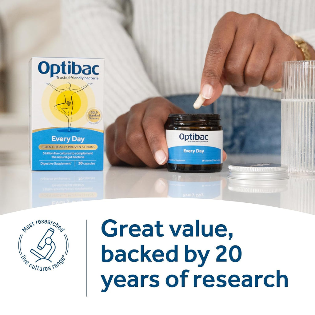 Optibac Every Day probiotiques, 30 gélules