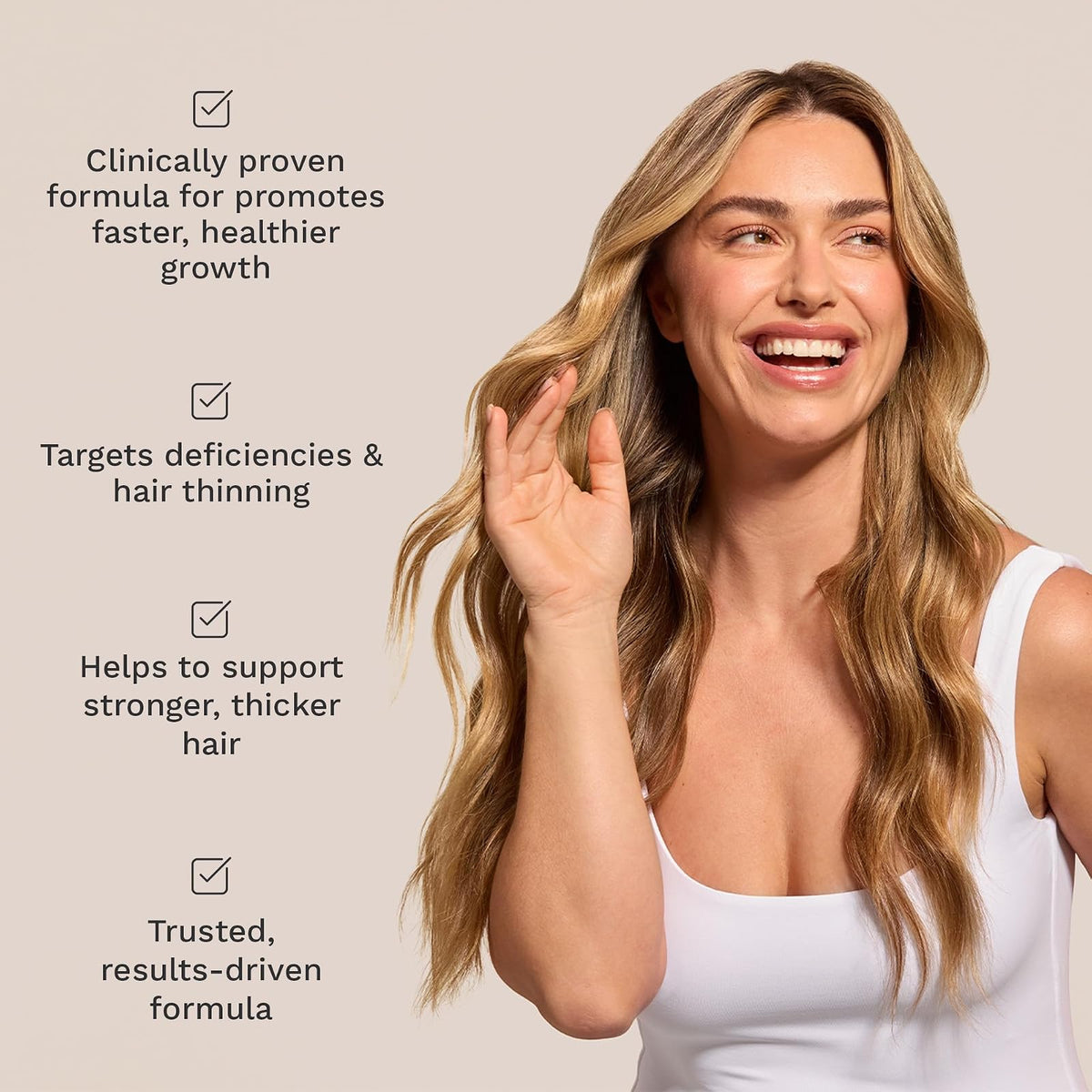 Hairburst vitamines cheveux, 60 gélules