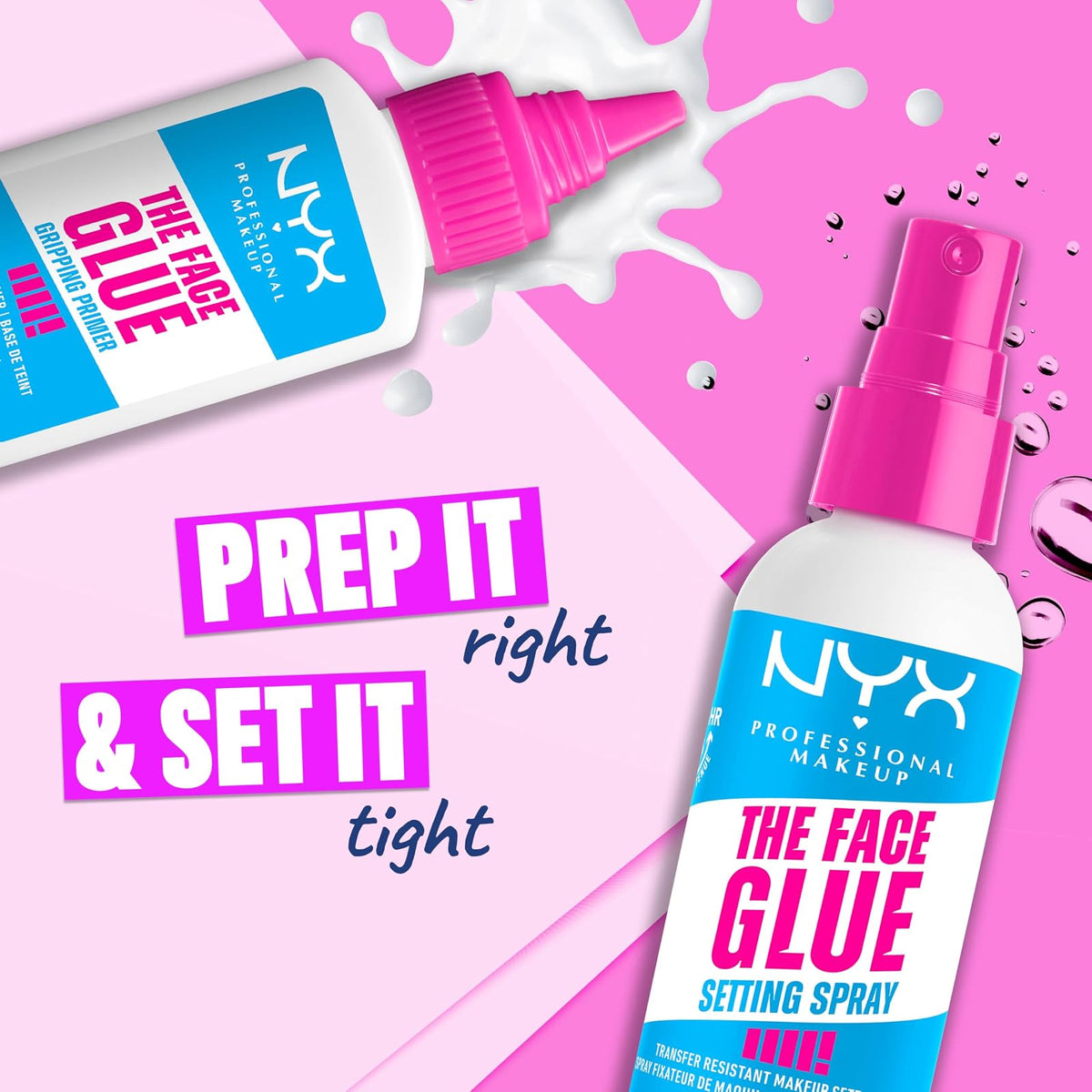 NYX The Face Glue Setting Spray 60 ml · photo 4