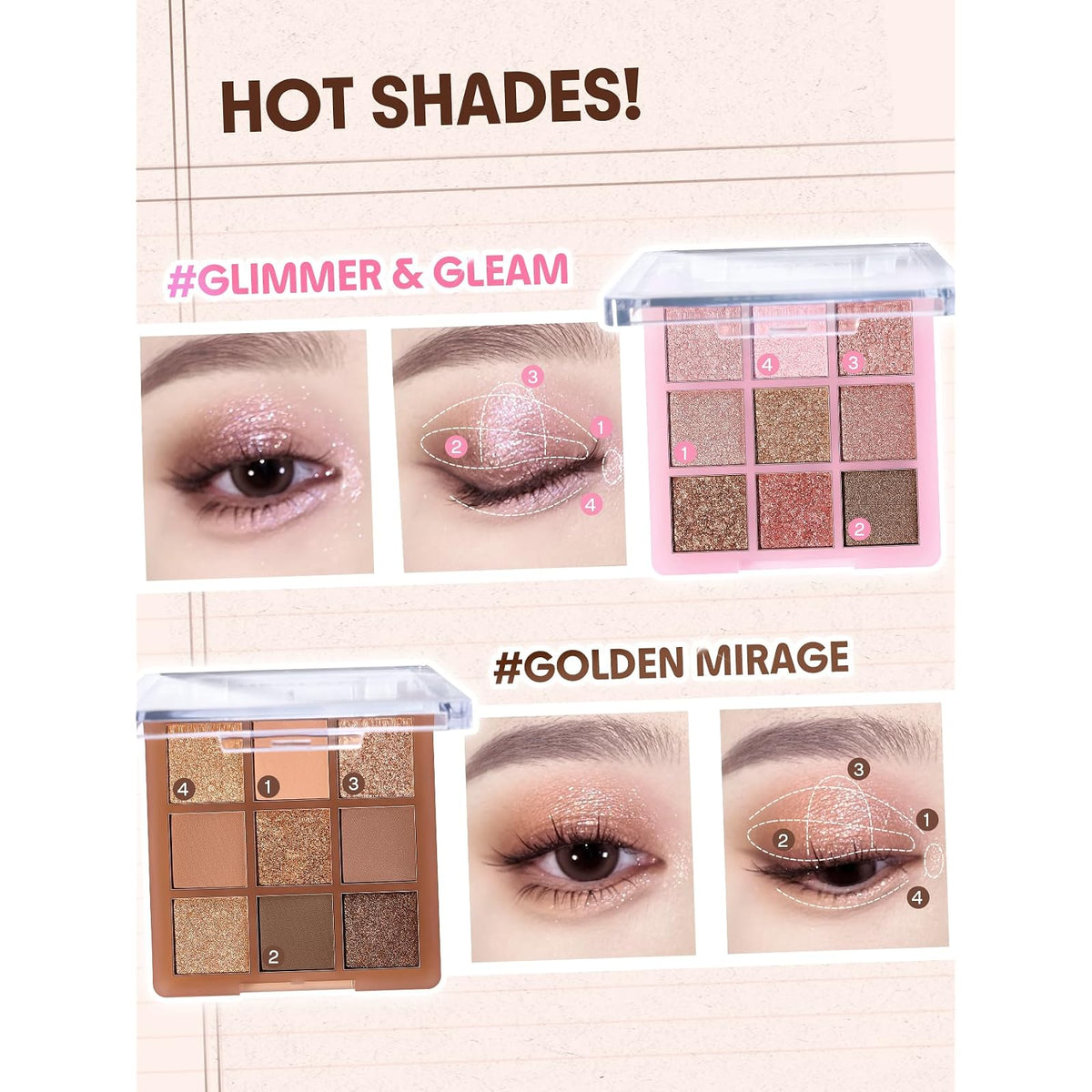 SHEGLAM Palette de 9 fards · photo 2