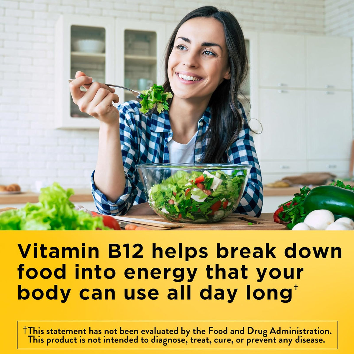 Nature Made vitamine B12 1000 mcg, 90 capsules