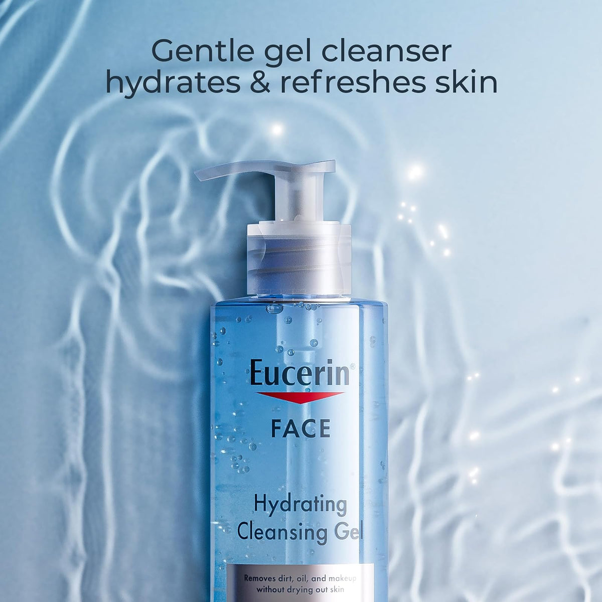 Eucerin gel nettoyant hydratant sans parfum 400 ml