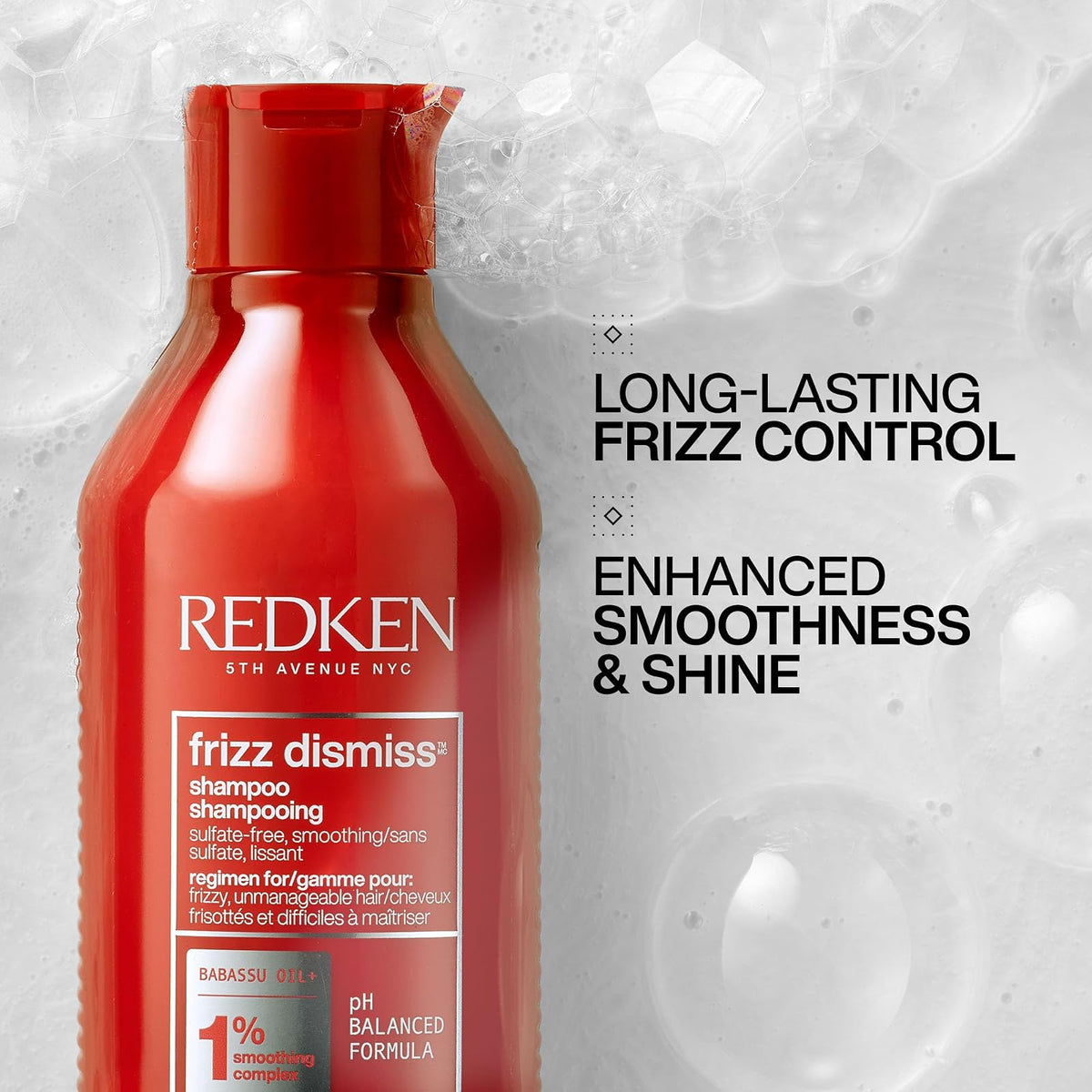 Redken Frizz Dismiss shampooing anti-frisottis sans sulfates 300 ml