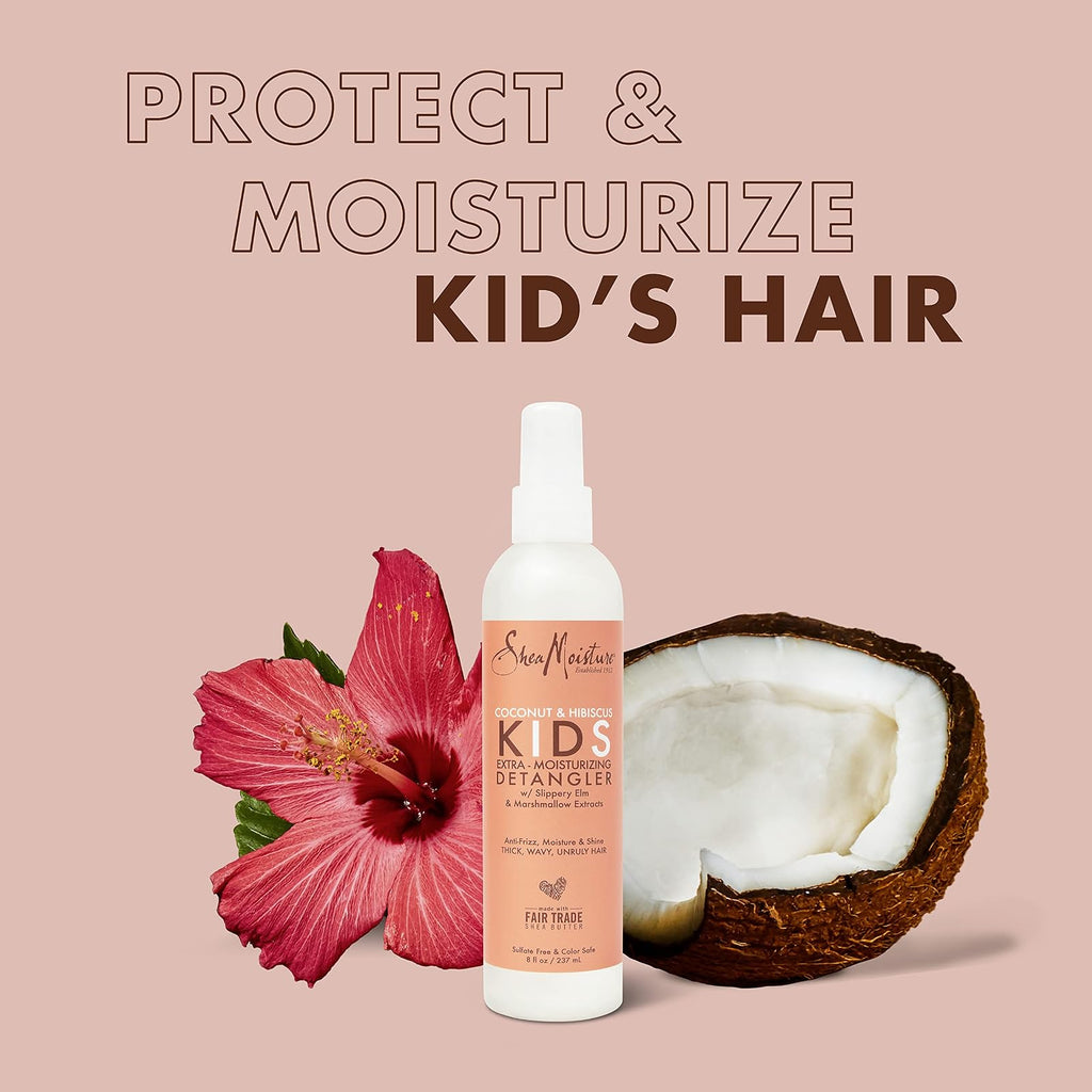 SheaMoisture Kids démêlant hydratant coco et hibiscus 237 ml
