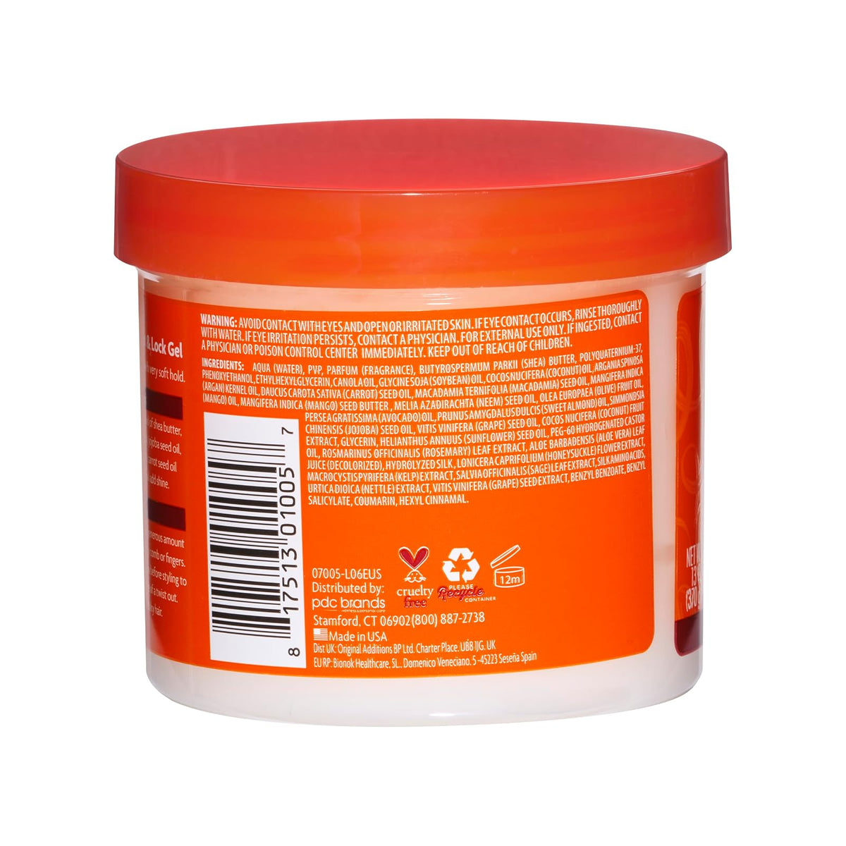 Cantu Twist & Lock gel pour twists et locks 370 g