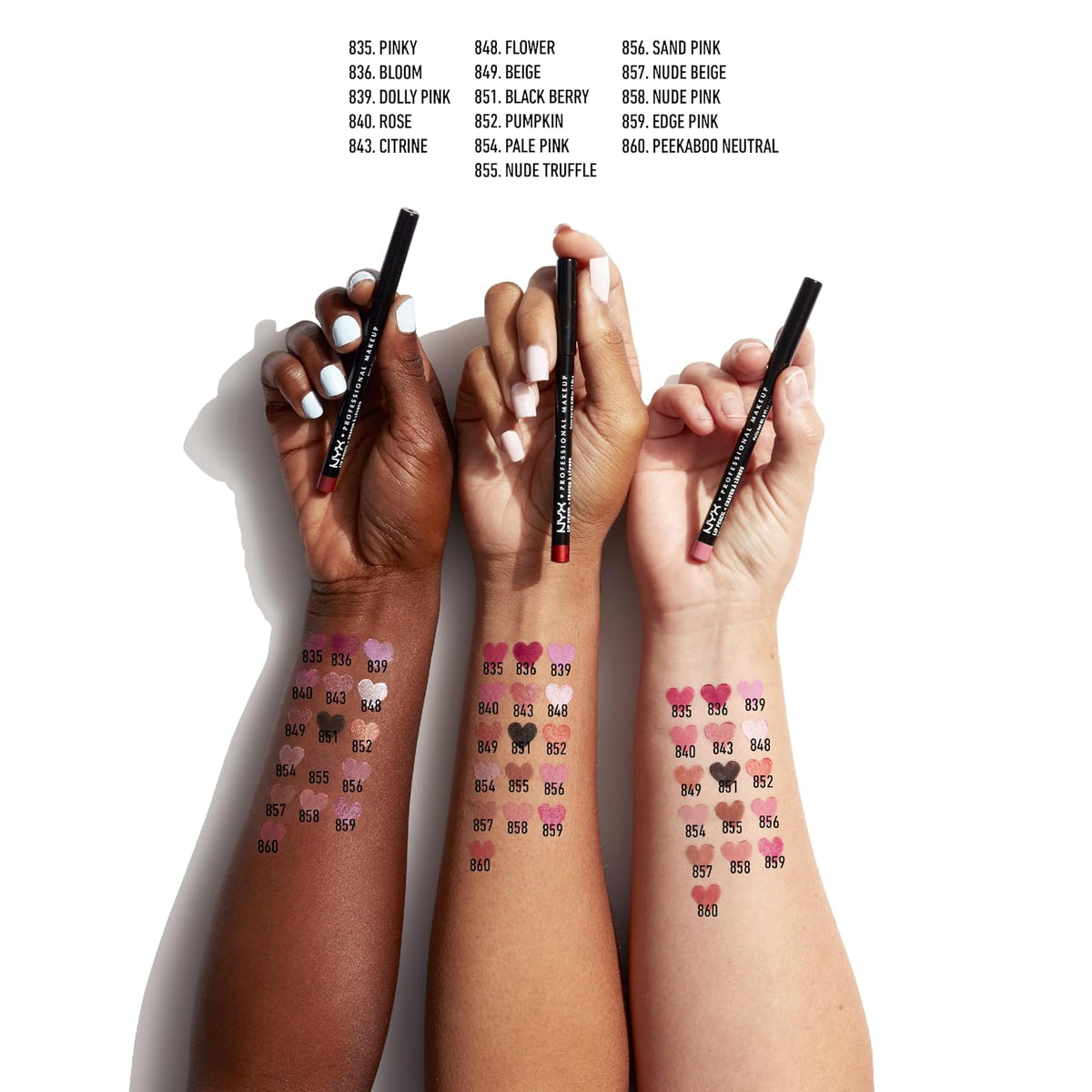 NYX Slim crayon à lèvres, 1,04 g