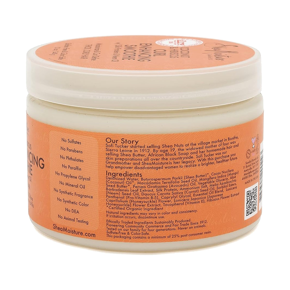 SheaMoisture Curl Enhancing Smoothie coco et hibiscus 340 g