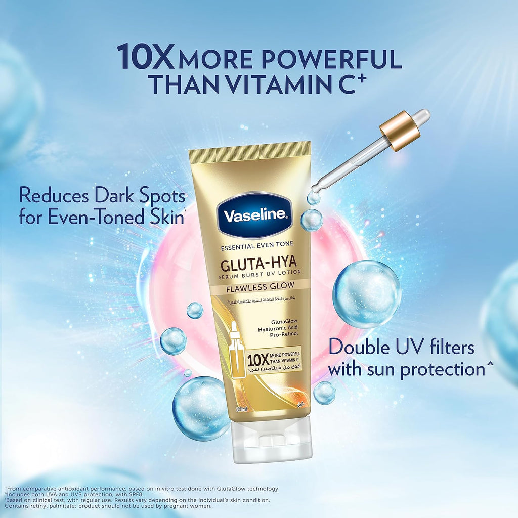 Vaseline Gluta-Hya lotion corps Flawless Glow, 200 ml