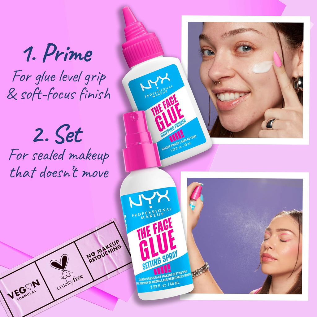 NYX The Face Glue Setting Spray 60 ml · photo 5