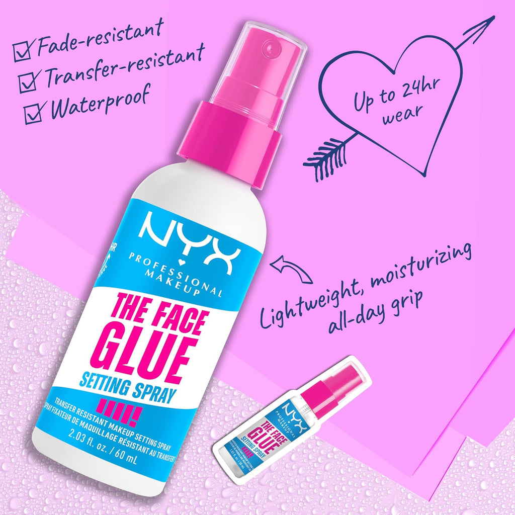 NYX The Face Glue Setting Spray 60 ml · photo 1