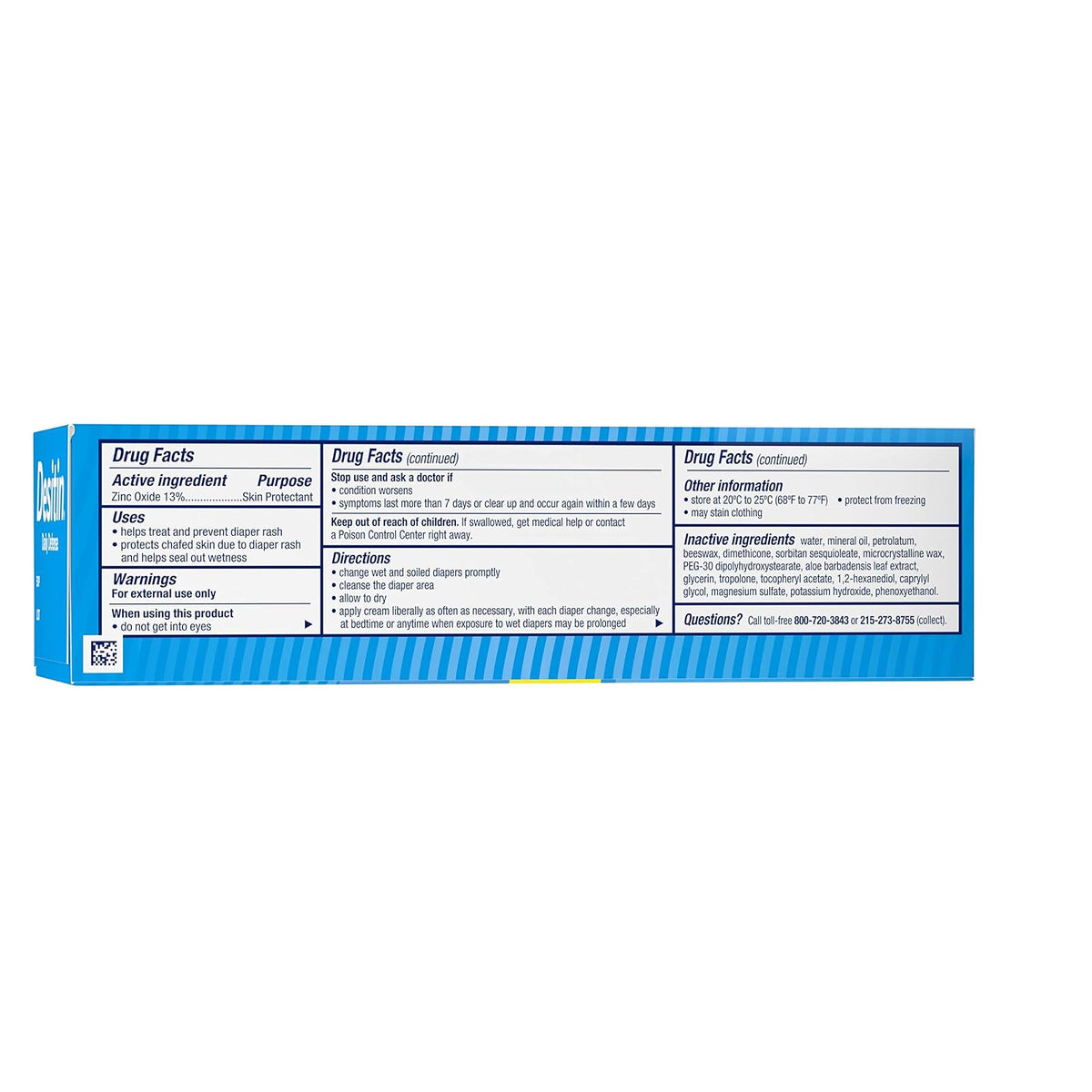 Desitin Daily Defense crème protectrice pour le siège, 113 g