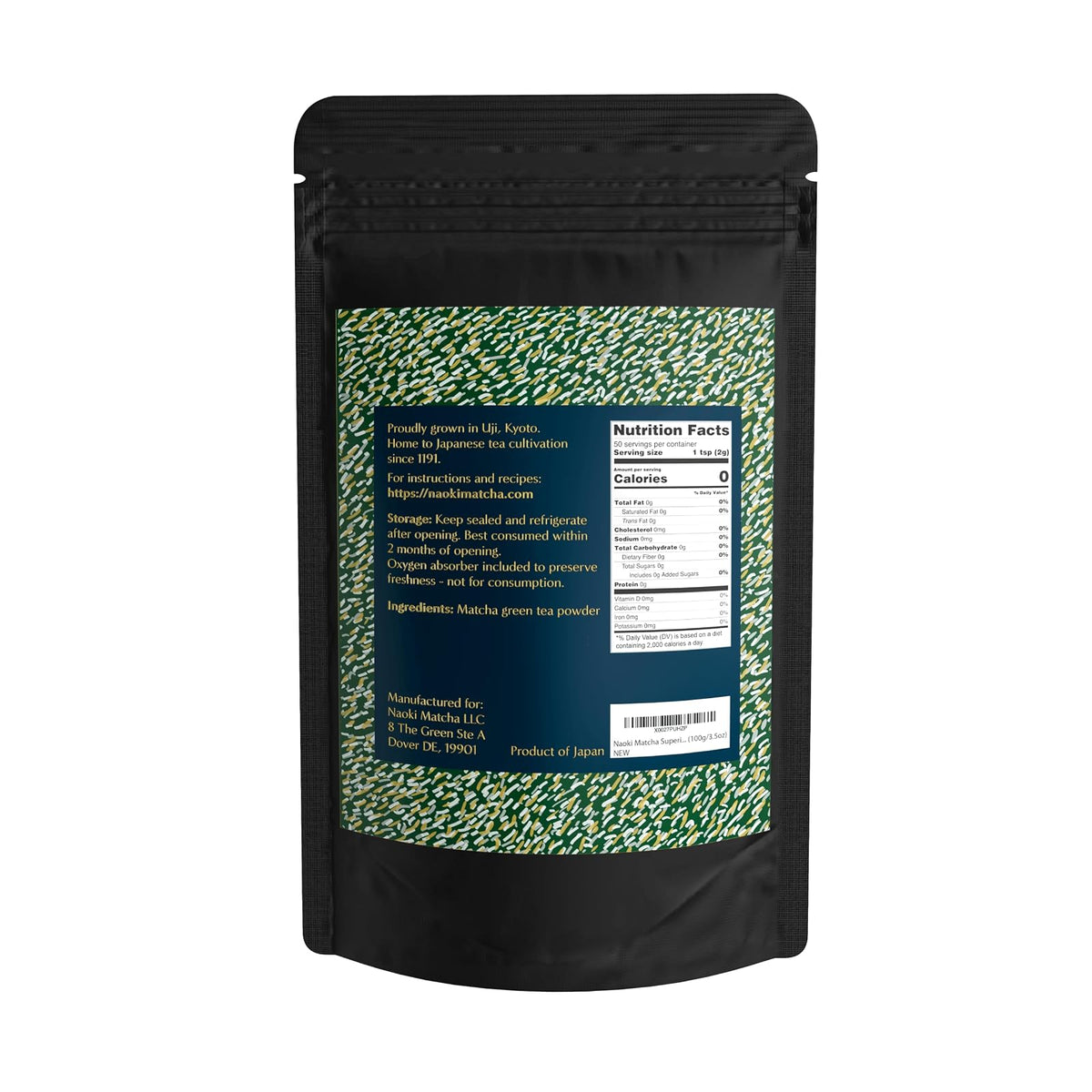 Naoki matcha cérémoniel Superior, 100 g