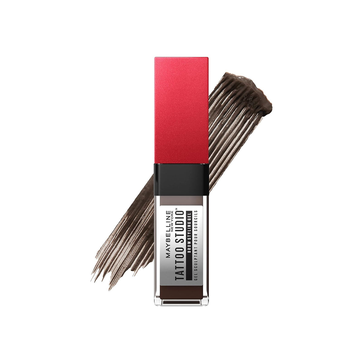 Maybelline Tattoo Studio gel sourcils teinté, 5 ml - 260 Deep Brown