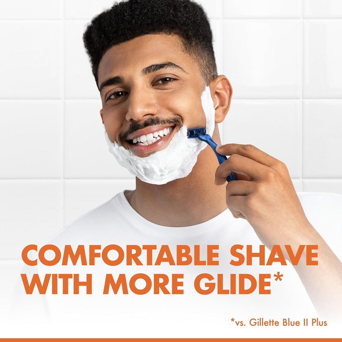 Gillette Blue3 Comfort rasoirs jetables homme, 6 + 2 offerts