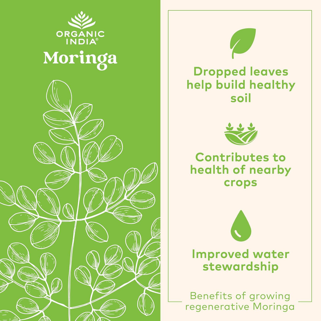 Organic India moringa bio, gélules