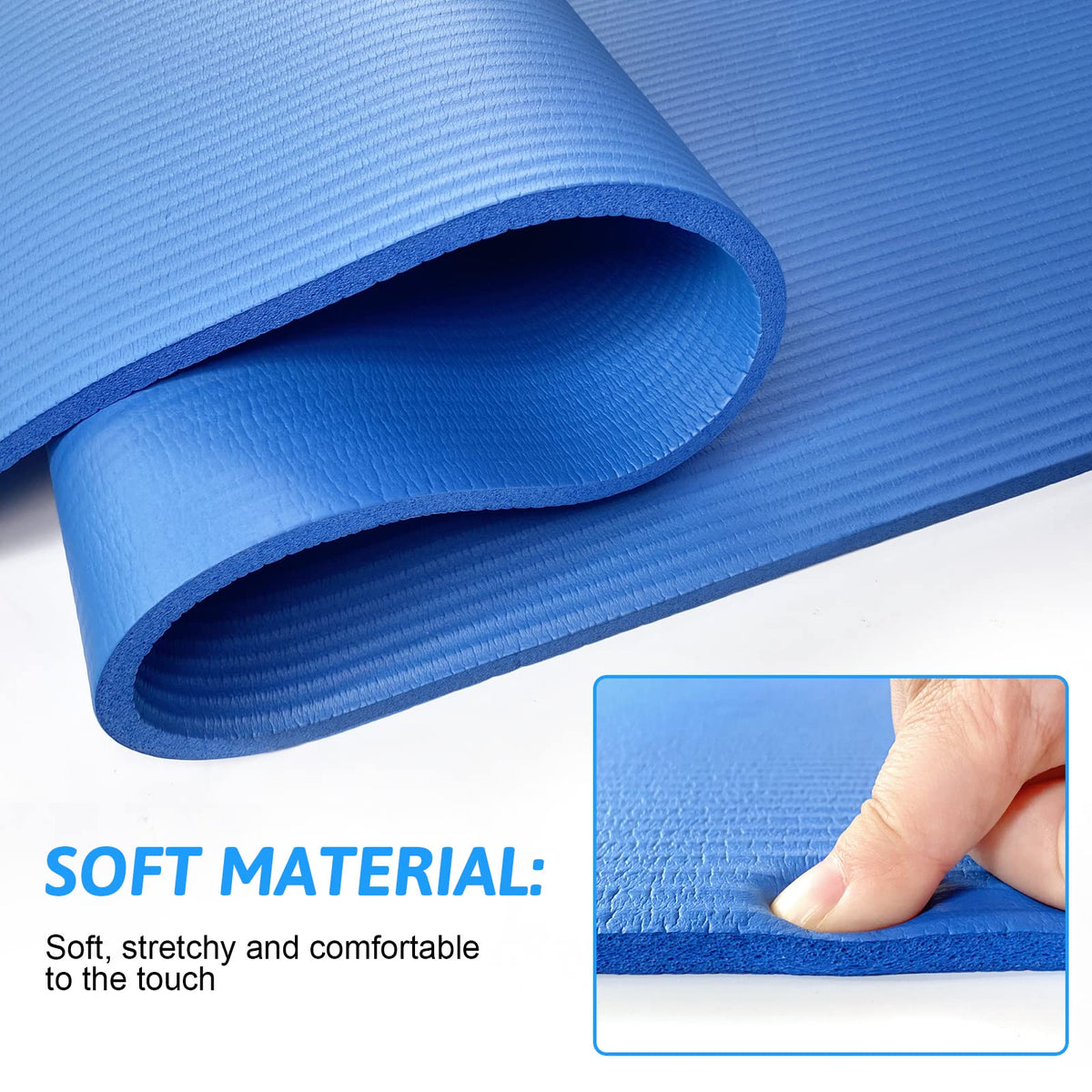 Sky-Touch tapis de Pilates et yoga 10 mm