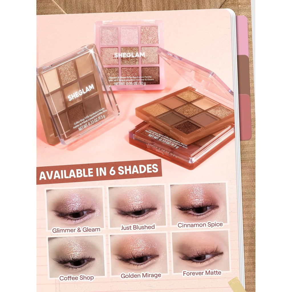 SHEGLAM Palette de 9 fards · photo 1