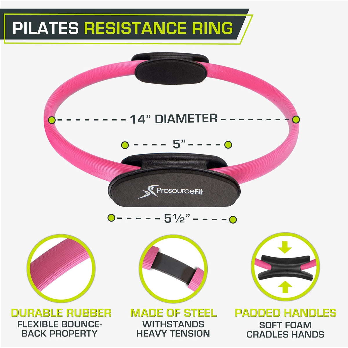 ProsourceFit anneau de Pilates 36 cm