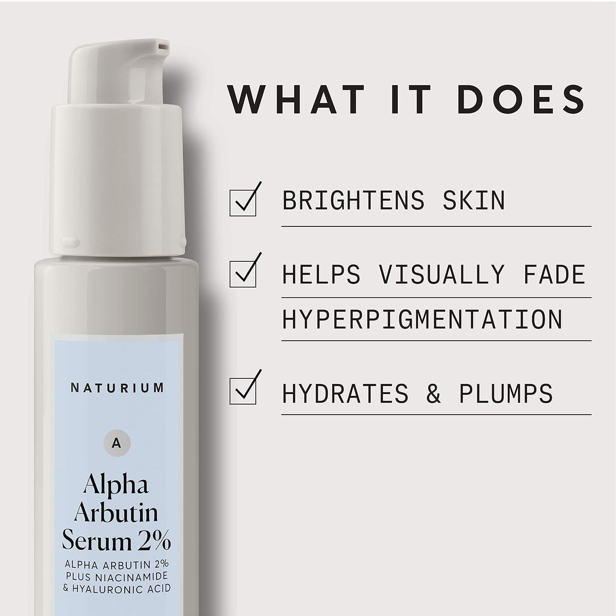 Naturium sérum Alpha Arbutin 2 % anti-taches 30 ml