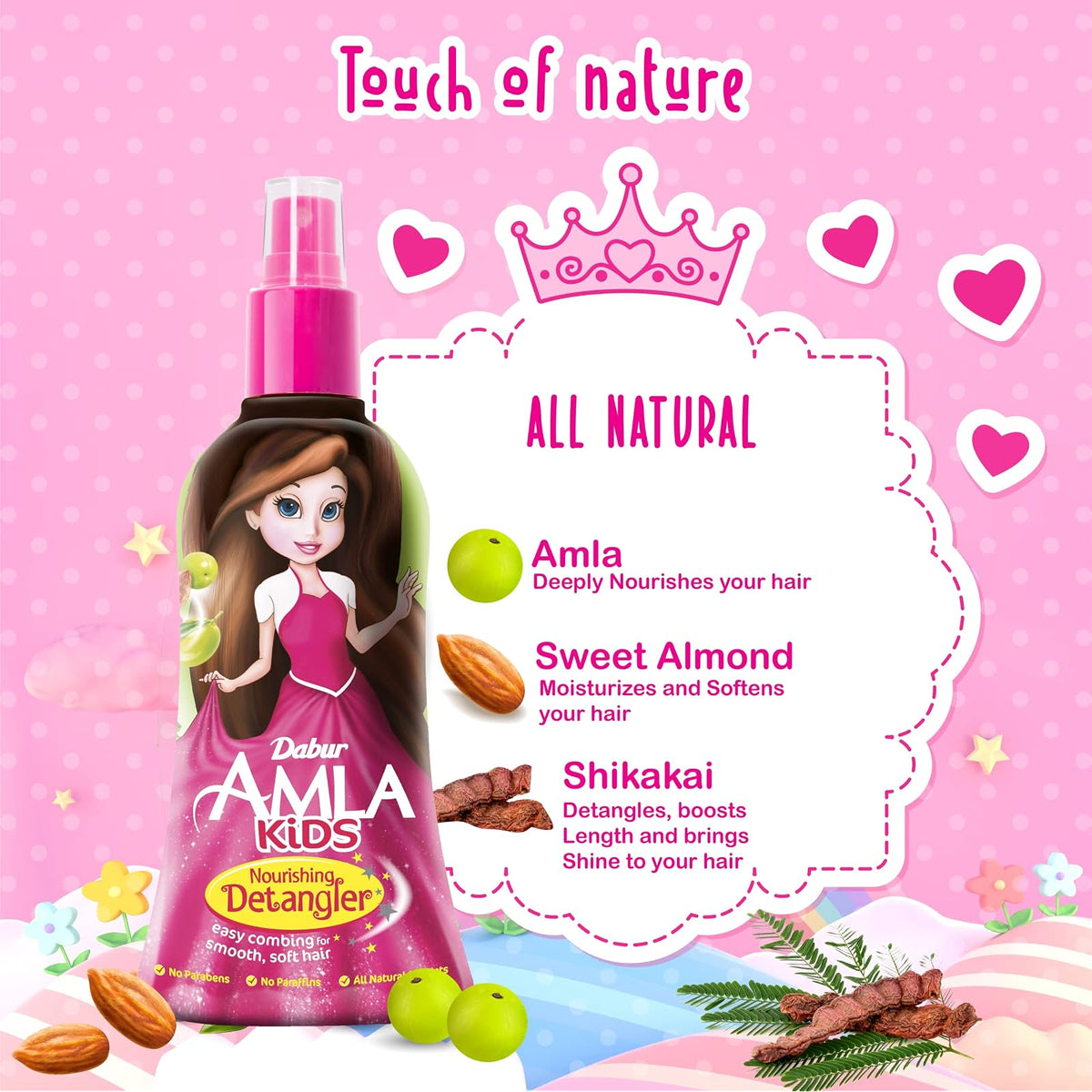 Dabur Amla Kids démêlant nourrissant 200 ml