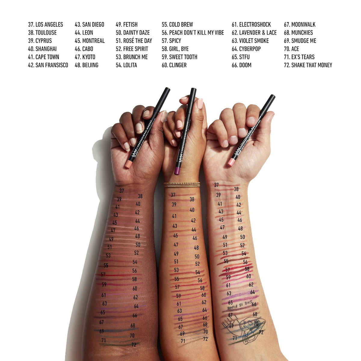 NYX Suede Matte Lip Liner 1 g · photo 2