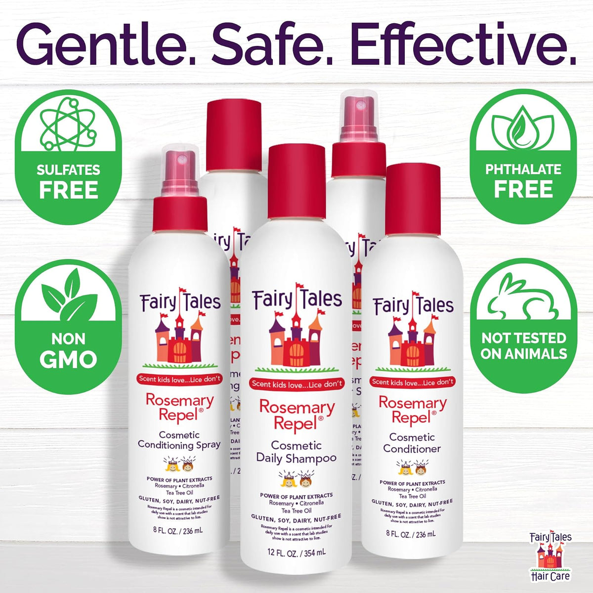 Fairy Tales Rosemary Repel shampooing enfants 355 ml