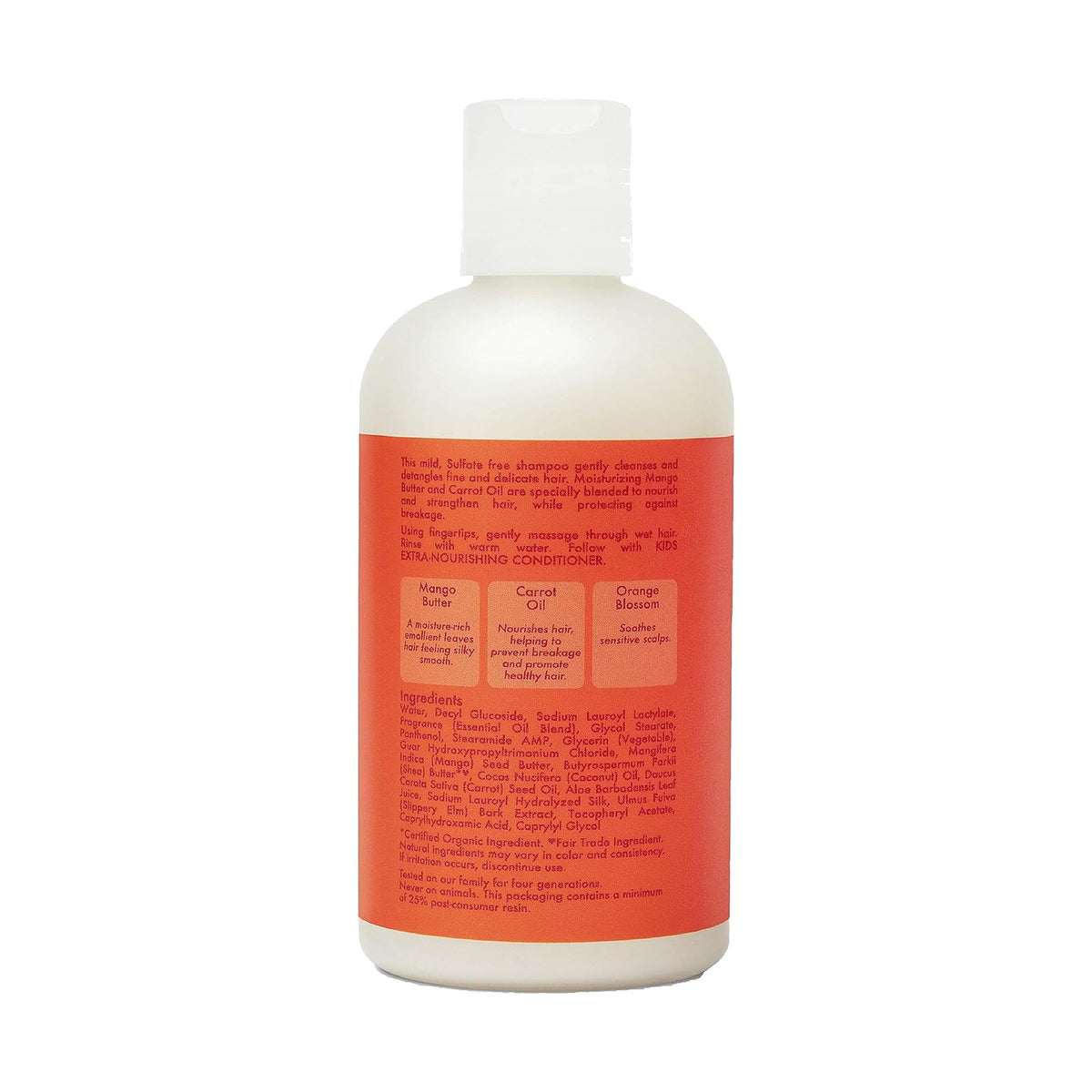 SheaMoisture Kids shampooing mangue et carotte 680 ml