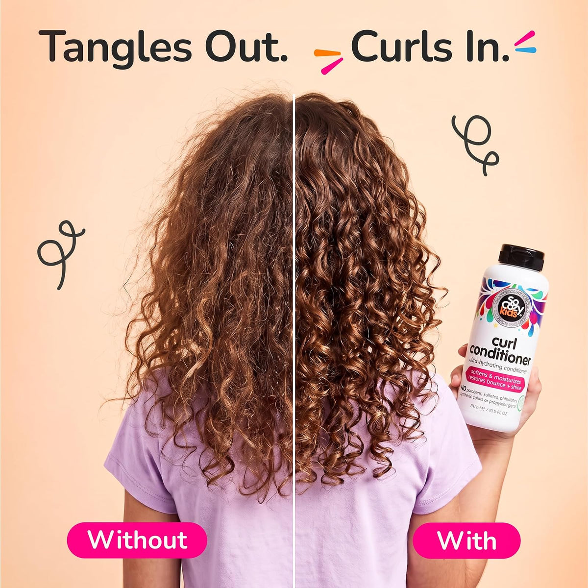SO COZY Boing après-shampooing pour boucles d'enfants 310 ml