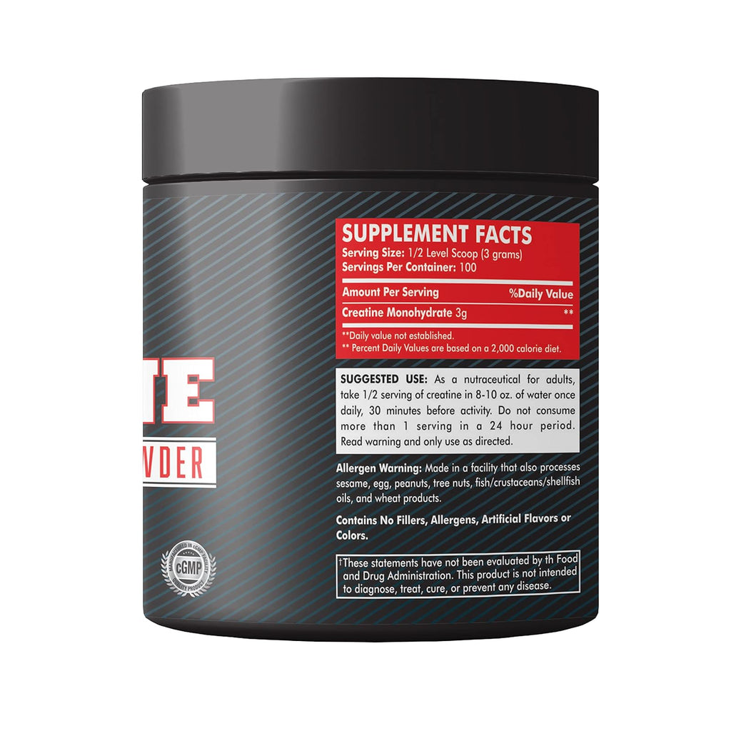 Monster Labs créatine monohydrate, 300 g