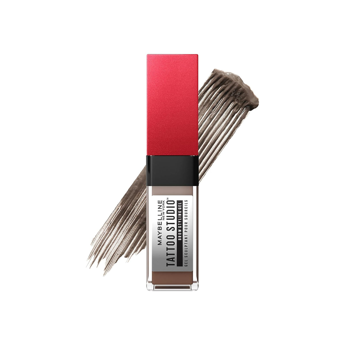 Maybelline Tattoo Studio gel sourcils teinté, 5 ml - 255 Soft Brown