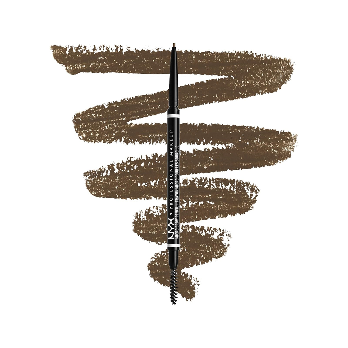 NYX Micro Brow crayon sourcils ultra fin, 0,09 g - Ash Brown