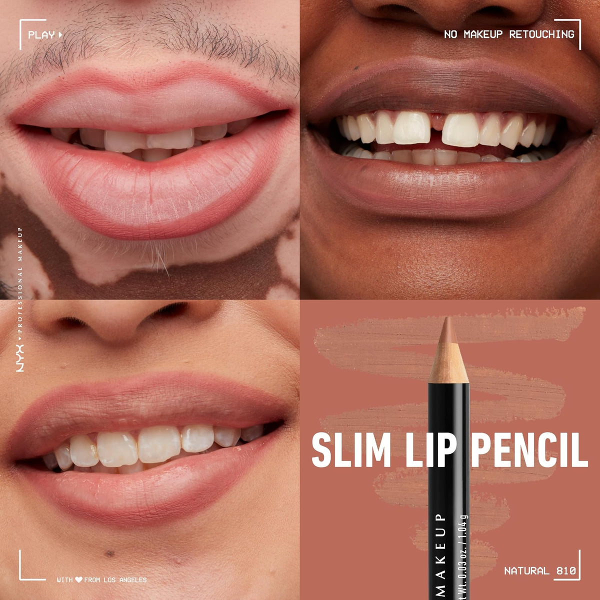 NYX Slim crayon à lèvres, 1,04 g