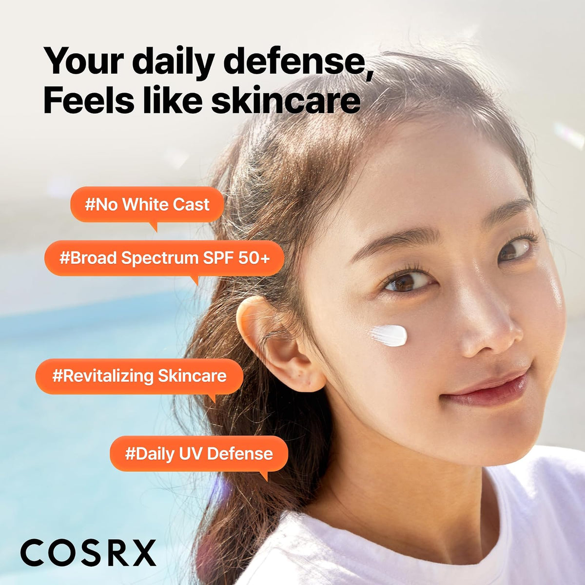 COSRX Vitamin E crème solaire SPF 50+, 50 ml