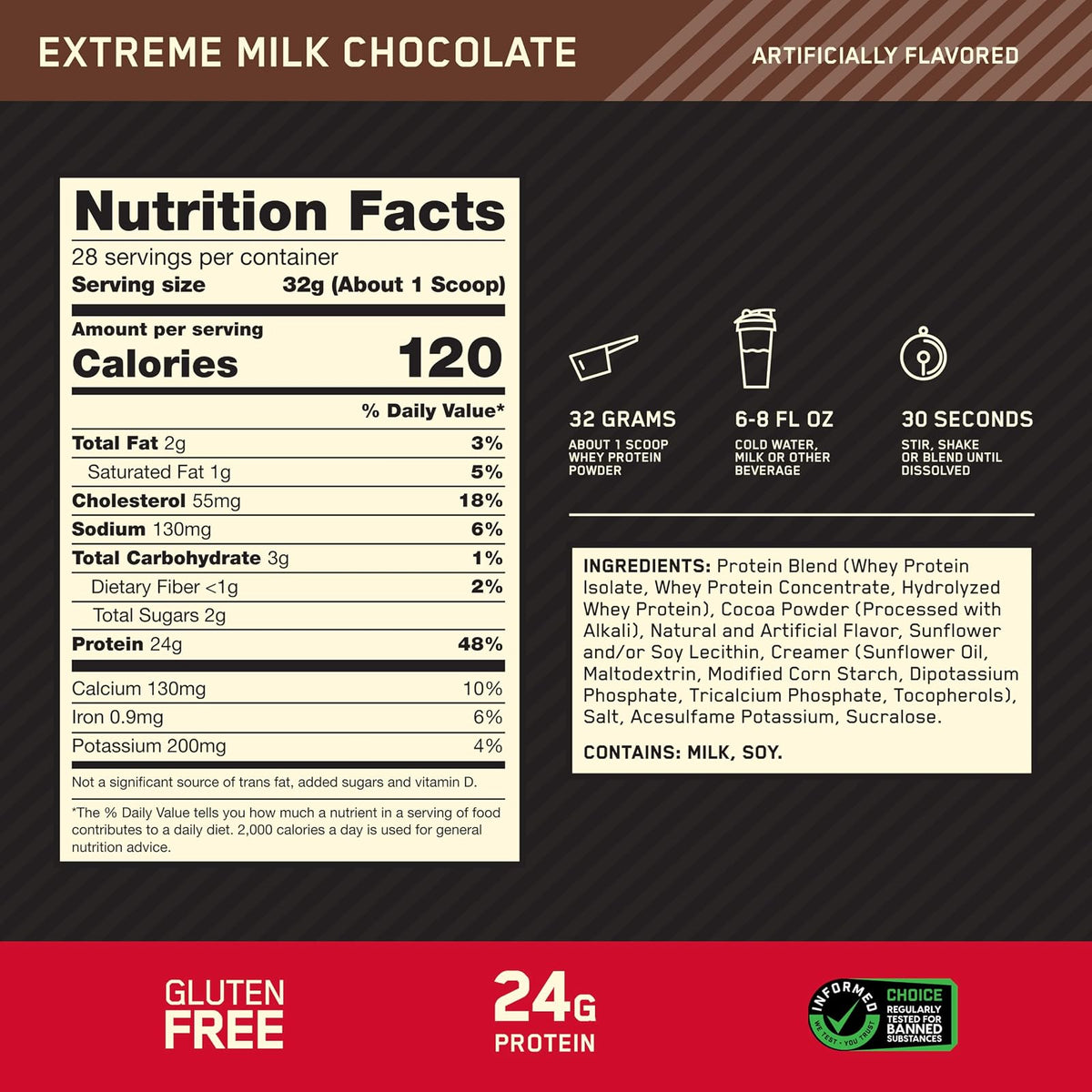 Optimum Nutrition Gold Standard whey