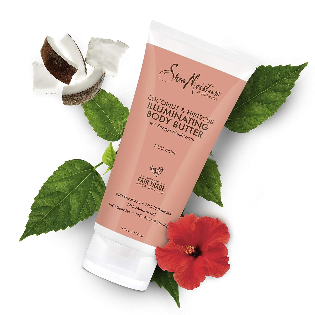SheaMoisture beurre corporel coco et hibiscus 177 ml