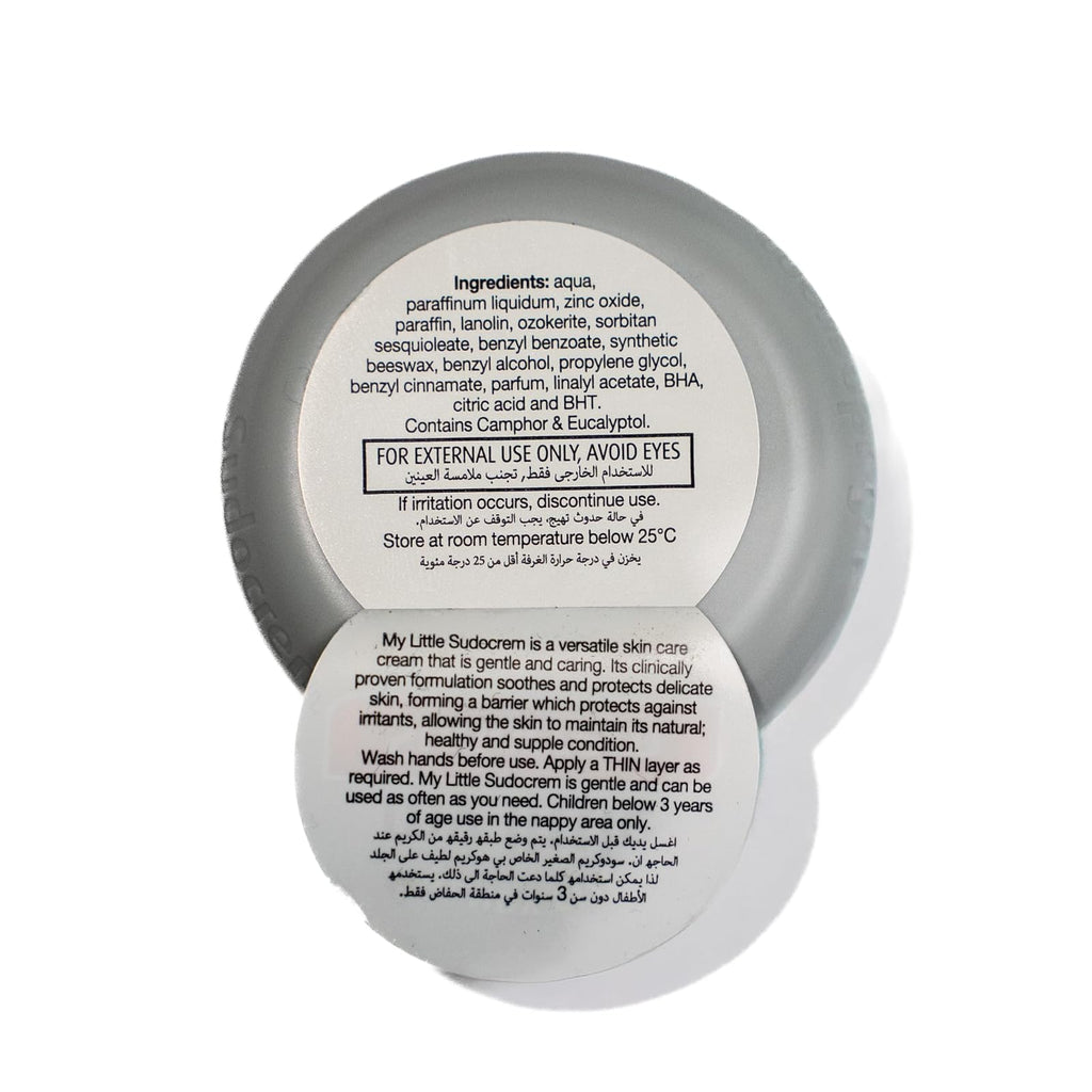 Sudocrem crème apaisante pour le siège de bébé, format mini 22 g