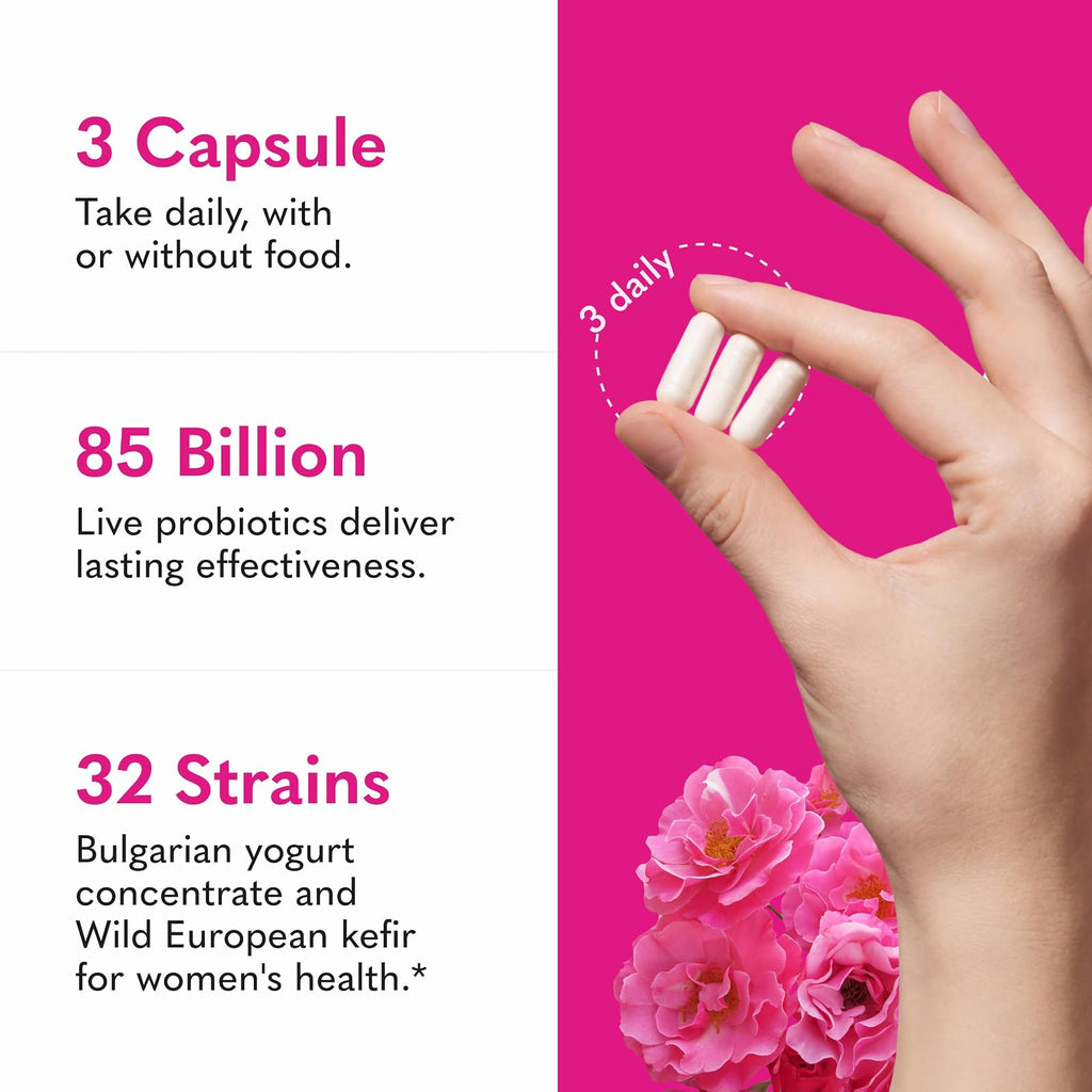 Garden of Life RAW probiotiques femme, 90 gélules