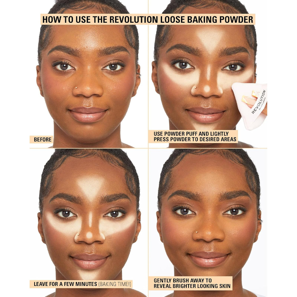 Revolution Loose Baking Powder 32 g · photo 2