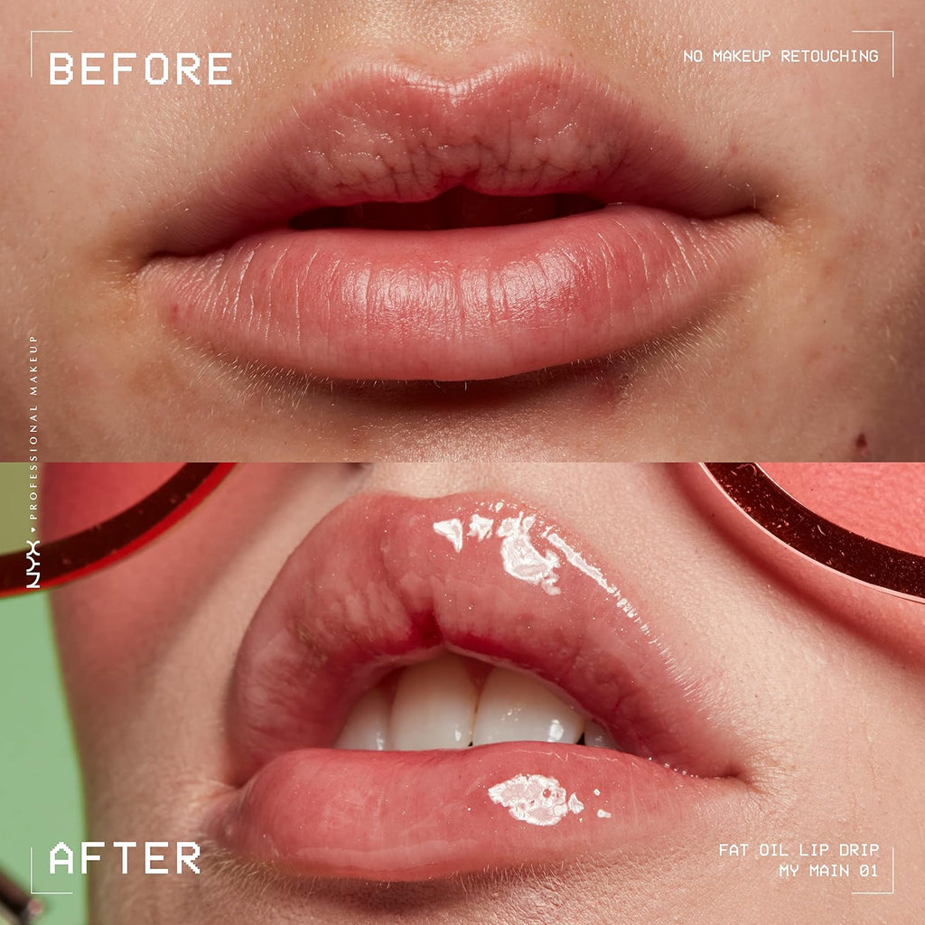 NYX Fat Oil Lip Drip huile à lèvres teintée, 4,8 ml