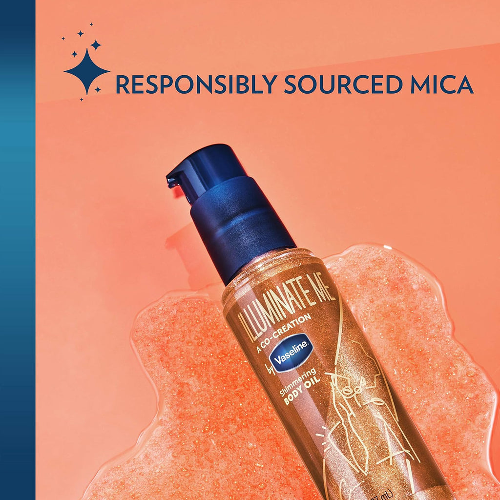 Vaseline Illuminate Me huile corps scintillante 100 ml