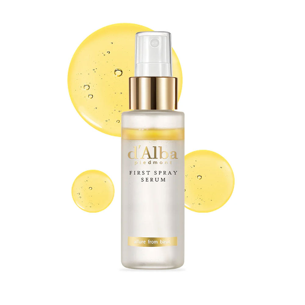d'Alba First Spray Serum 50 ml, flacon seul sur fond blanc