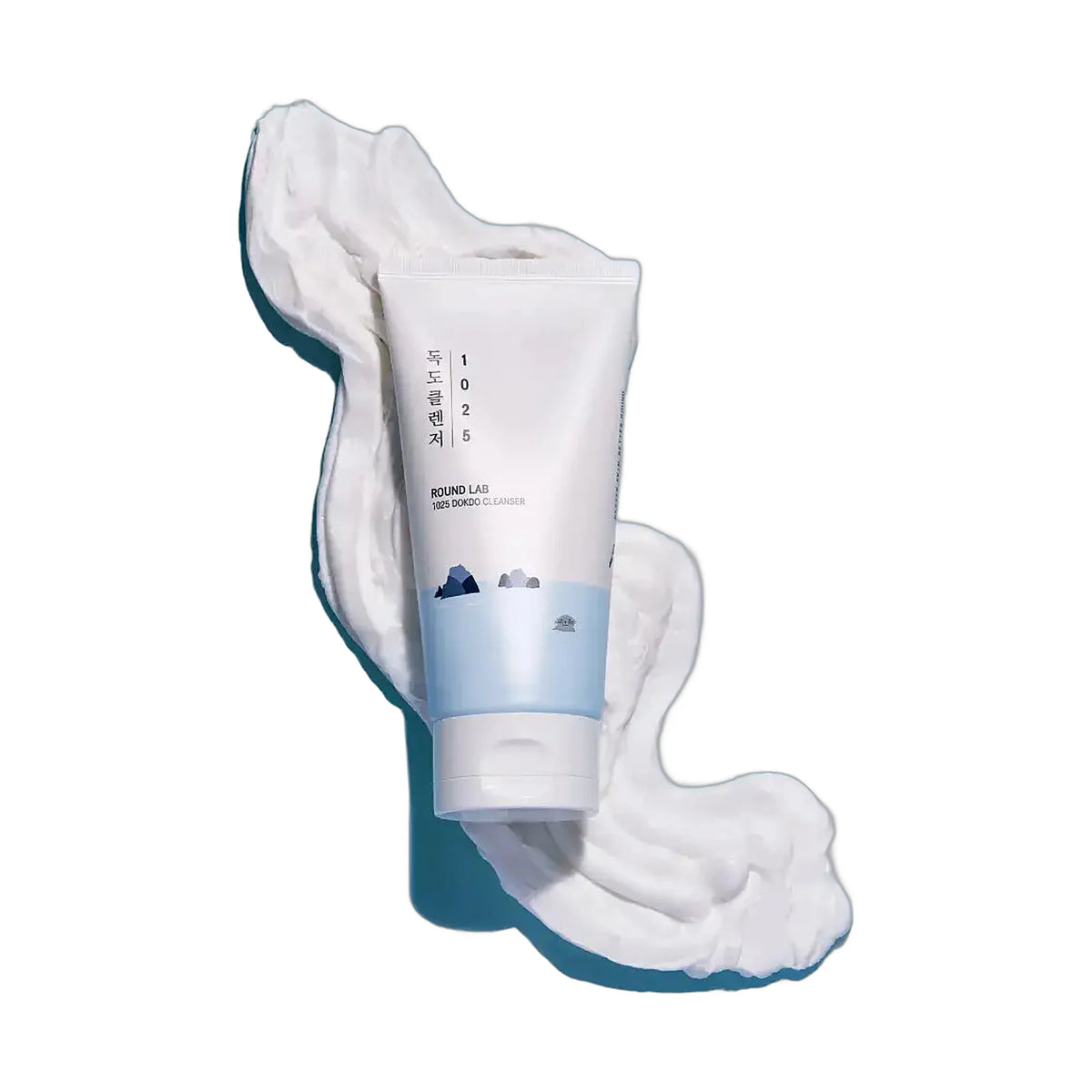 Nettoyant visage Round Lab 1025 Dokdo Cleanser, tube de 150 ml, photo du produit seul