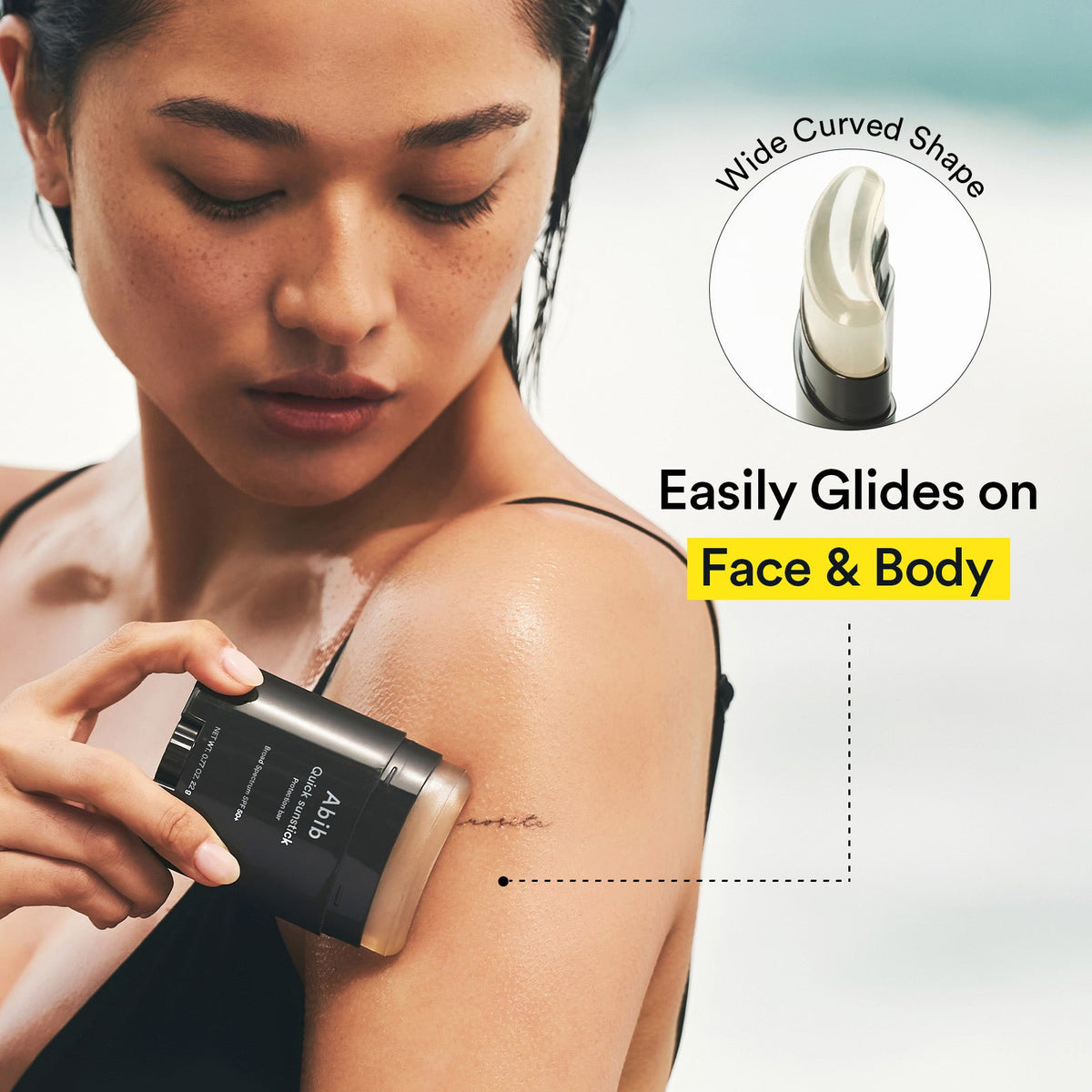 Abib Quick Sunstick stick solaire SPF50+, 22 g