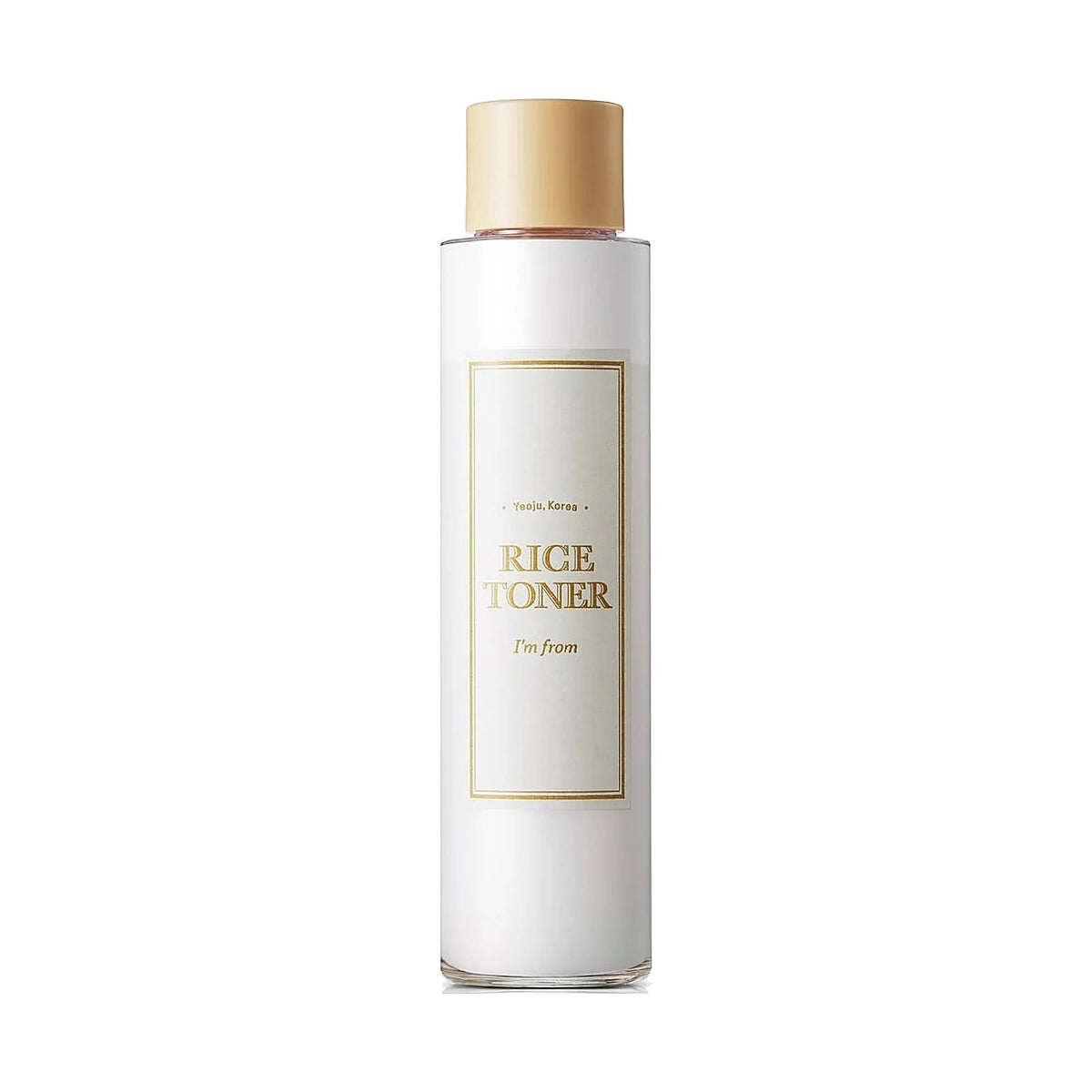 I'm From Rice Toner 150 ml, flacon de toner au riz, vu de face sur fond neutre, emballage et étiquette visibles