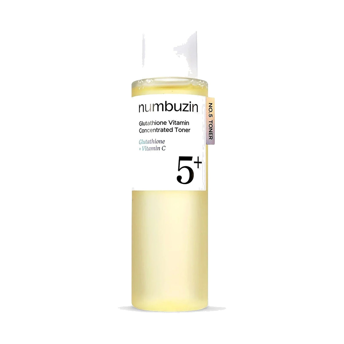Toner concentré Numbuzin No.5+ Glutathione Vitamin, flacon de 200 ml, photo du produit seul