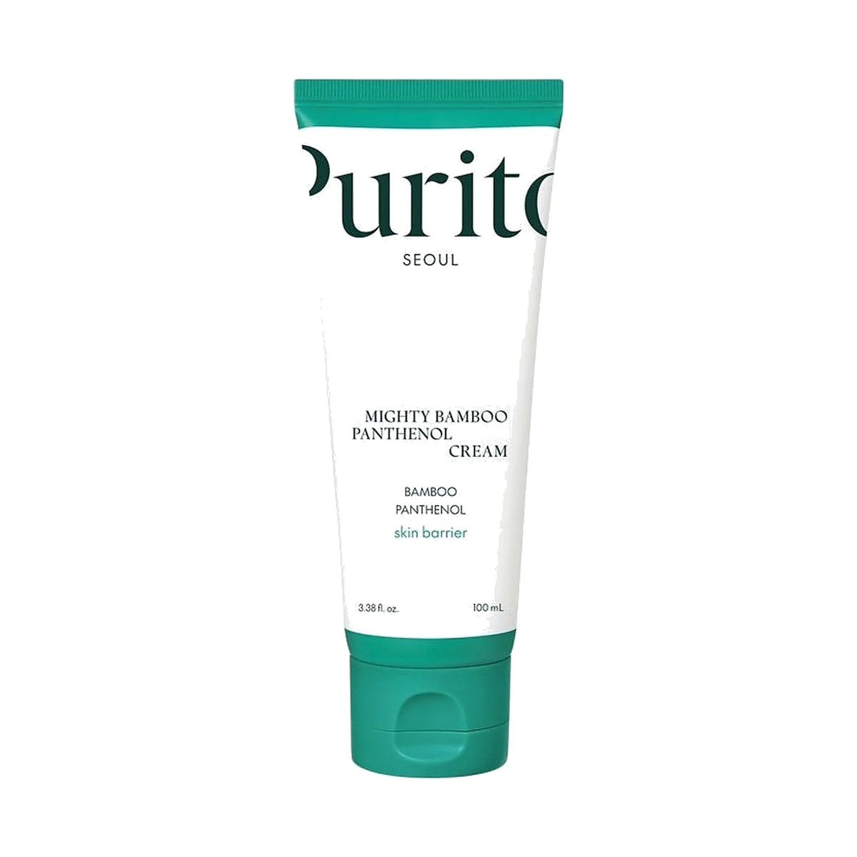 Crème Purito Mighty Bamboo Panthenol Cream, pot de 100 ml au panthénol, photo du produit seul