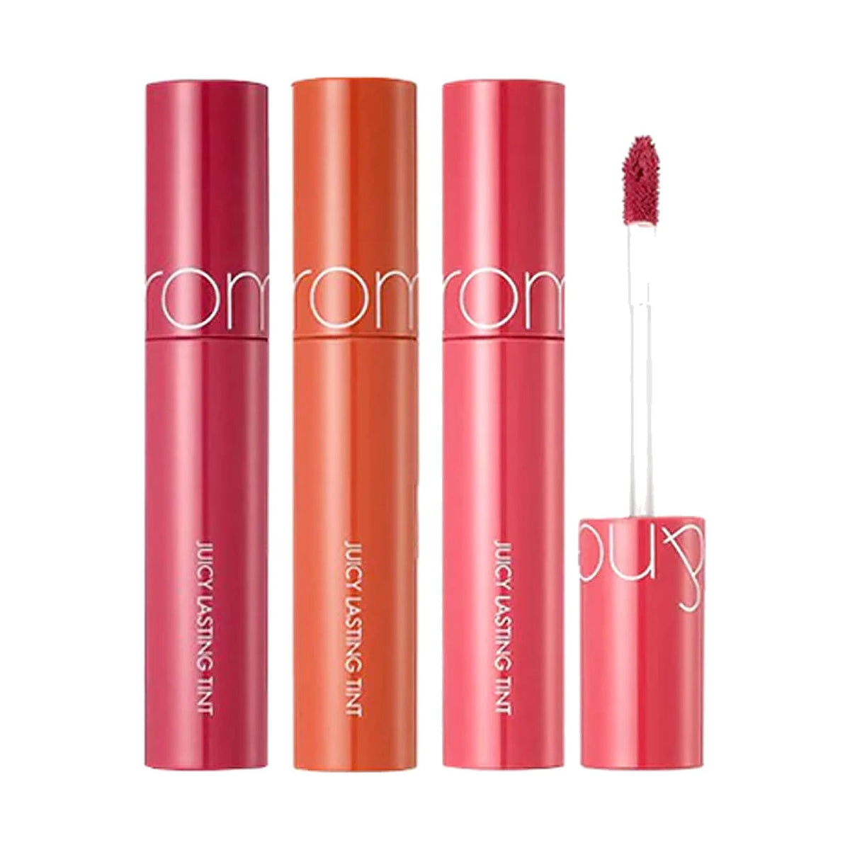 Tint à lèvres rom&nd Juicy Lasting Tint au fini juteux, flacon applicateur, photo du produit