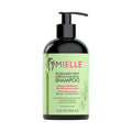 Shampoing Mielle Rosemary Mint au romarin et à la menthe pour cheveux texturés, photo du flacon
